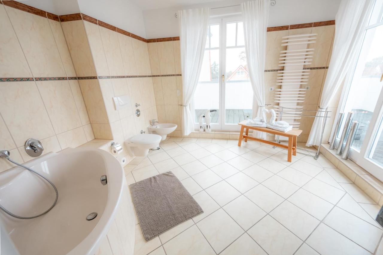 Villa Duene Mit Grosser Sonnenterrasse, Kamin, Wlan Und Tiefgarage Fuer 2-4 Personen Ostseebad Kühlungsborn المظهر الخارجي الصورة